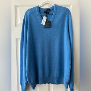 Brooks Brothers 100% Cashmere Sweater with tags